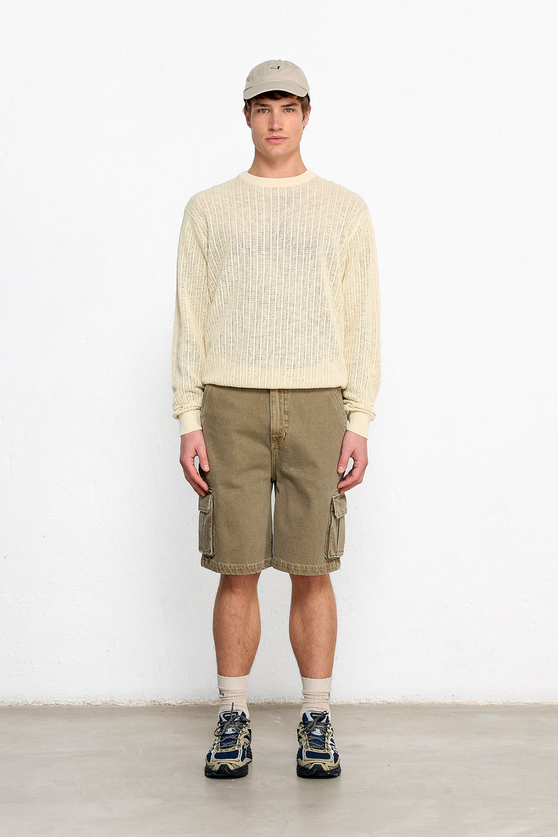 CARGO SHORT PANTS KHAKI