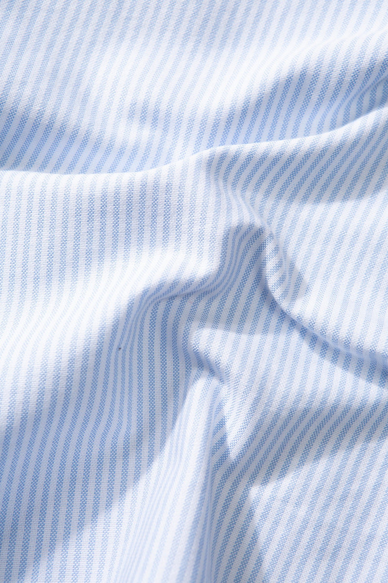 BD STRIPED SHIRT DUCK EDITION LIGHT BLUE