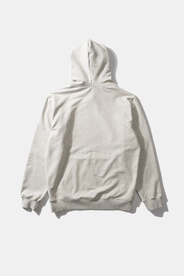 EDMMOND COFFEE GIFT SHOP HOODIE LIGHT GREY MELANGE