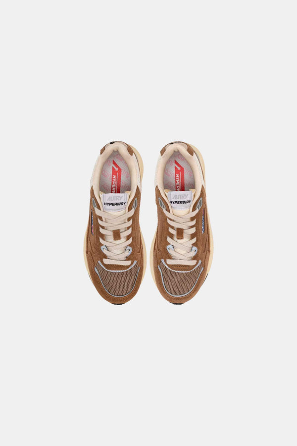 AUTRY HYPERWAY LOW MAN - SUEDE/MESH CIGAR/SILV HYLMUM04