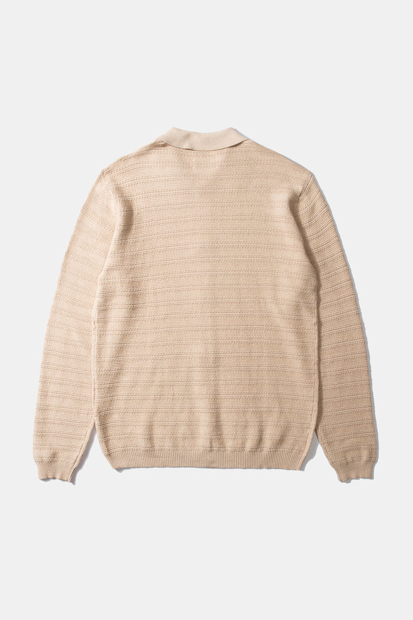 GIORGOS KNITED SHIRT TAN