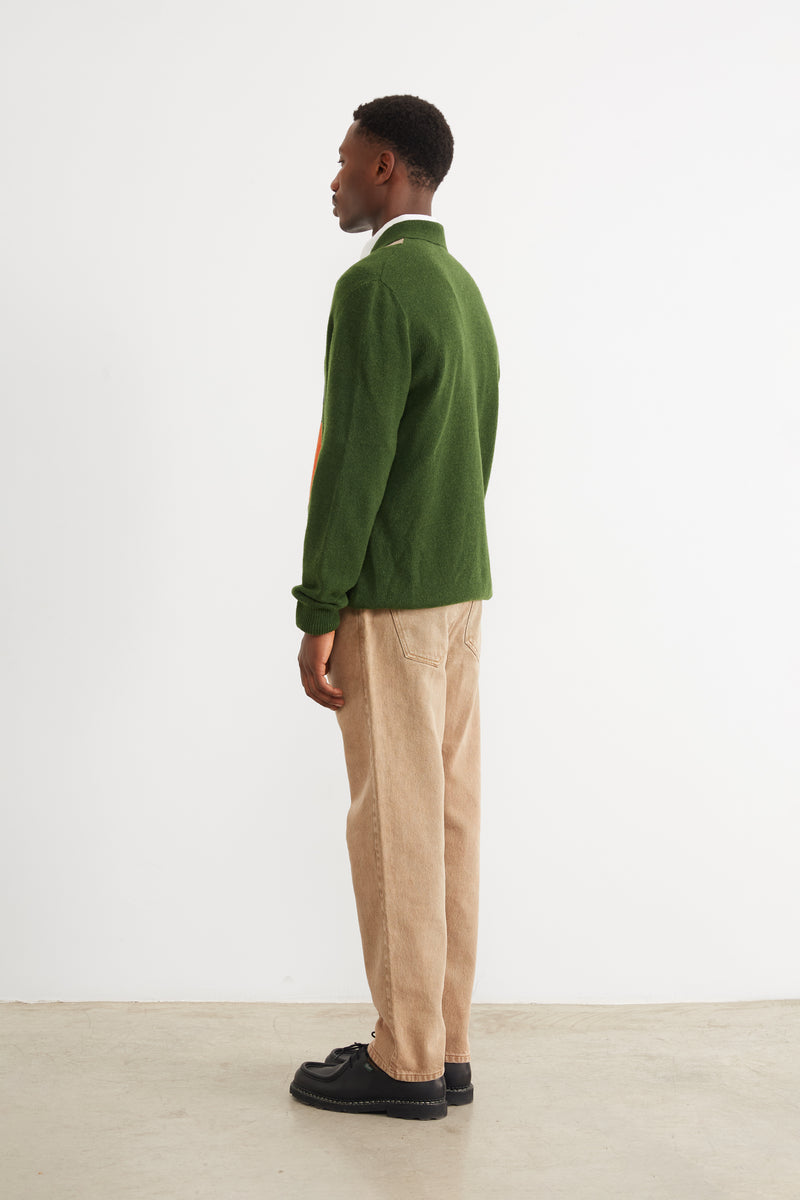 LANDSCAPE SWEATER KHAKI