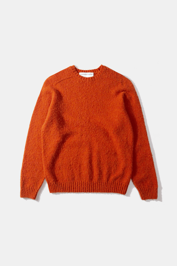 SHETLAND SWEATER ORANGE