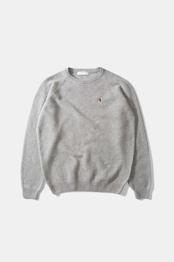 SPECIAL DUCK SWEATER LIGHT GREY MELANGE