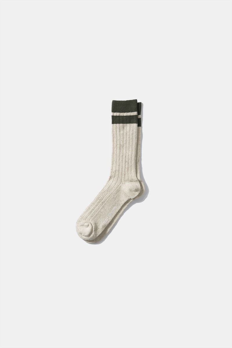 SPECKLED SOCKS OFF WHITE