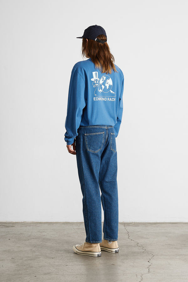 SLOW RHYTMS LS plain blue
