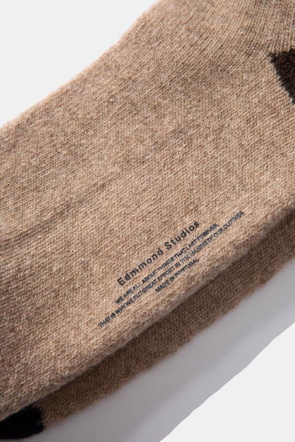 ARCHER SOCKS PLAIN BEIGE