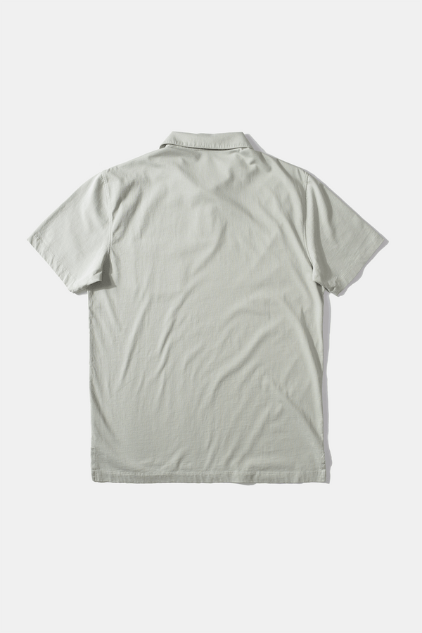 JERSEY POLO PLAIN SAGE