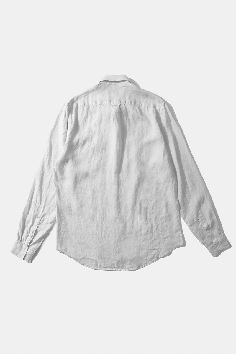 LINEN SHIRT PLAIN WHITE